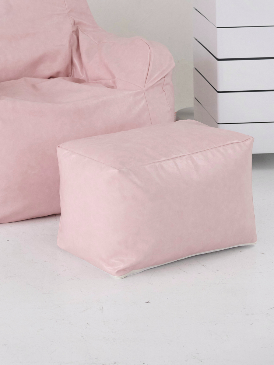 LOOSY ビーズオットマン Glossy Pink|スツール おしゃれ 一人暮らし